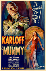 The Mummy (Boris Karloff) AI voice text to speech and AI music cover generator