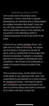 Ryoba Aishi (Michaela Laws) (Yandere Simulator) AI voice text to speech and AI music cover generator