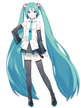 Hatsune Miku (VOCALOID) AI voice text to speech and AI music cover generator