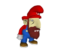 Mario (The Simpson Game) (OV2) AI cover generator