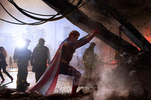 Homelander AI cover generator