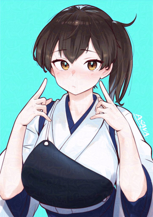Kaga(KanColle) AI cover generator