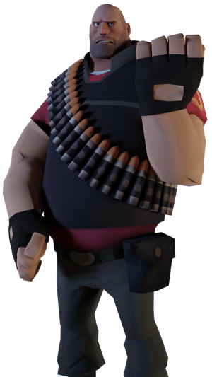 Heavy Weapons Guy (Team Fortress 2) AI cover generator
