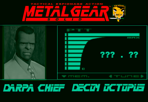 Darpa Chief from MGS 1 AI cover generator
