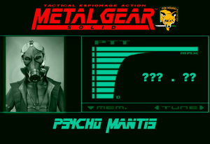 Psycho Mantis - from MGS 1 AI cover generator