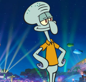 Squidward Tentacles (Spongebob) ( 40000) AI cover generator