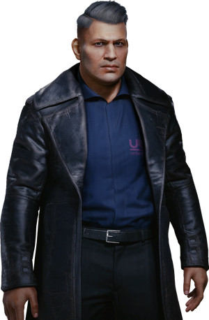 Aaron McCarlson (Cyberpunk 2077) AI cover generator