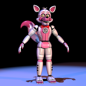 Funtime Foxy (FNAF:SL) AI cover generator