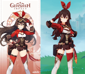 Amber EN - Genshin Impact 4.0 AI cover generator