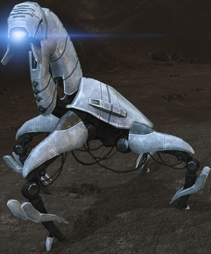 Geth Colossus (Mass Effect) AI cover generator