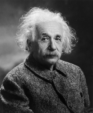 Albert Einstein AI cover generator
