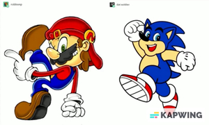 Egotistical Mario AI cover generator