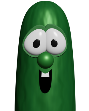 Larry The Cucumber 90s (Veggie Tales) AI cover generator