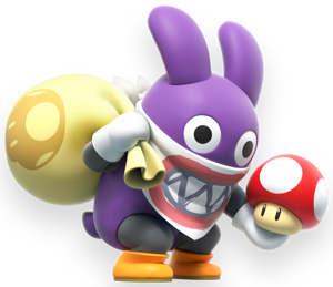 Nabbit (Super Mario) AI cover generator