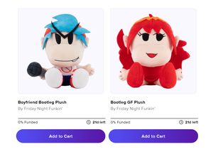 Bootleg Plush FNF Girlfriend (Friday Night Funkin/FNF)? AI cover generator