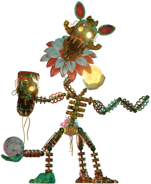 Serpent Mangle (FANMADE/FNAF AR) AI cover generator