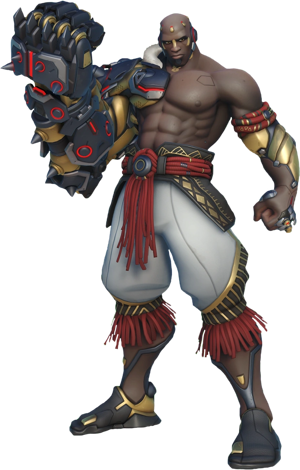 Doomfist (Overwatch) AI cover generator