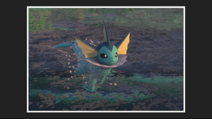 Vaporeon (New PokEmon Snap) AI cover generator