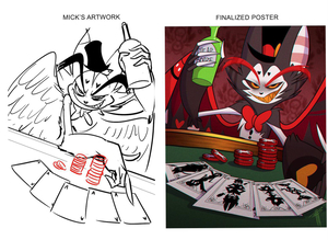 Husk (Mick Lauer - Hazbin Hotel) AI cover generator