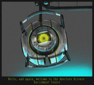 Portal 2 Announcer AI cover generator