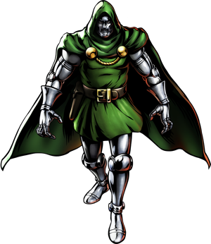 Doctor Doom (Ultimate Marvel vs. Capcom 3) AI cover generator