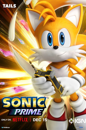 Miles "Tails" Prower (Prime) AI cover generator