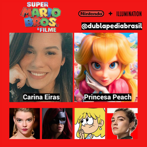 Princesa Peach (Super Mario Bros) - Carina Eiras AI cover generator