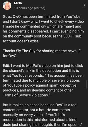 Hannah OWO [But just UWU Sample] AI cover generator