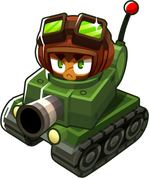 Captain Churchill (Bloons TD) AI cover generator