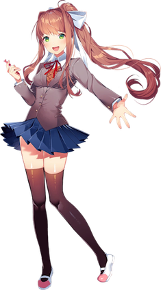 Monika (DDLC) AI cover generator