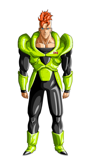 Android 16 (Dragon Ball Z) Luiz Laffey AI cover generator
