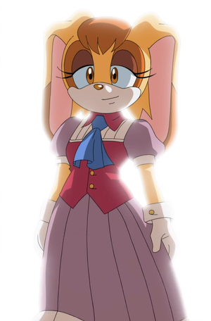 Cream The Rabbit (Sonic, Japanese dub) AI cover generator