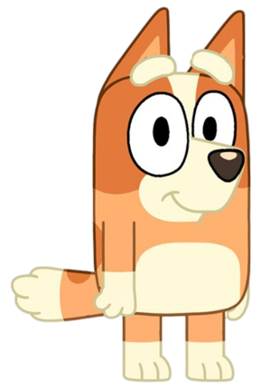 Bingo Heeler (Bluey) AI cover generator