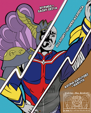 All Might (My Hero Academia) Nestor Chiesse AI cover generator