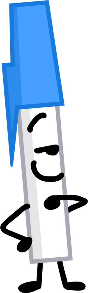 Pen [BFDI] AI cover generator