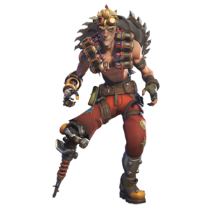 Junkrat (Overwatch) - Christiano Torreão AI cover generator