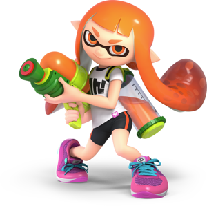 Inkling girl (Splatoon) AI cover generator