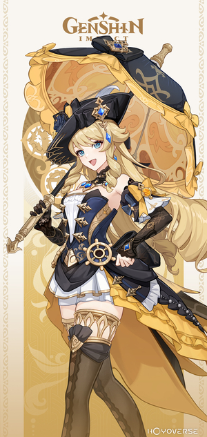 Navia - Genshin Impact AI cover generator