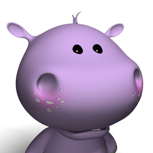 Talking Baby Hippo AI cover generator