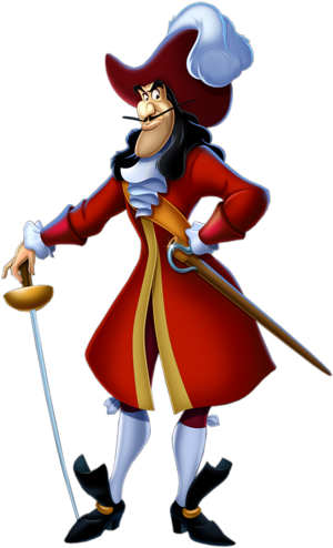 Captain Hook (Corey Burton, Disney's Peter Pan) AI cover generator
