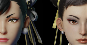 Chun-Li (Street Fighter V/6) AI cover generator