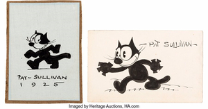 Felix the Cat (Pat Sullivan) 1920's AI cover generator