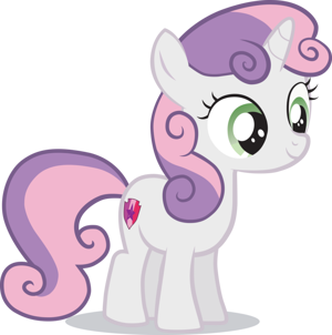 Sweetie Belle (My Little Pony, Friendship is Magic) AI cover generator
