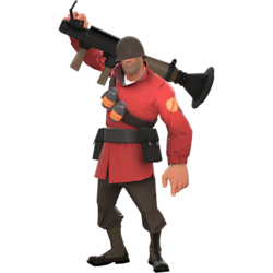 Soldier (TF2) AI cover generator