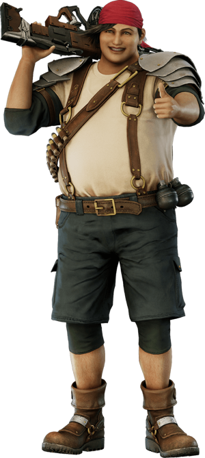 Wedge (FF7 Remake) AI cover generator