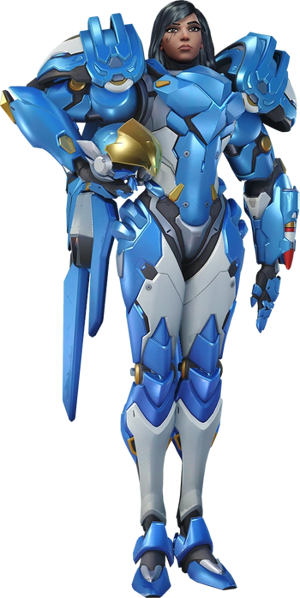 Fareeha Amari "Pharah" (Overwatch) - Marcela Duarte AI cover generator