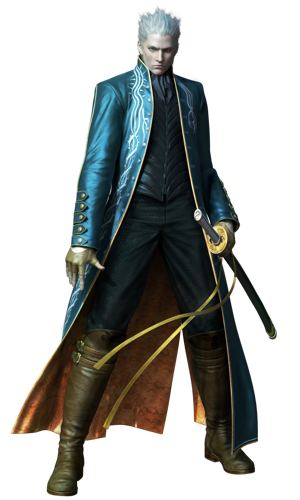 Vergil Sparda (Devil May Cry 3) AI cover generator