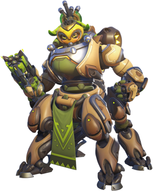 Orisa (Overwatch) - Marisa Leal AI cover generator