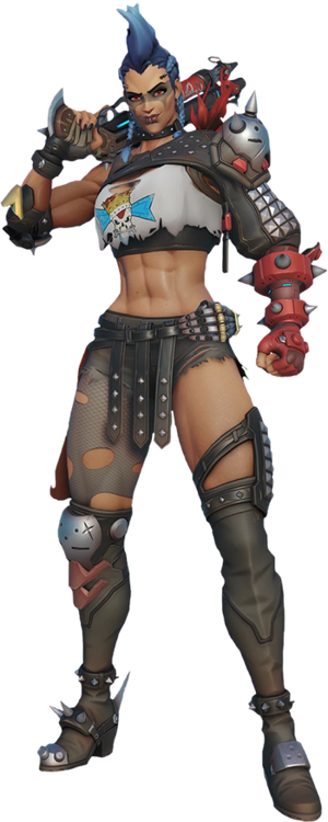 Odessa "Dez" Stone "Rainha Junker" (Overwatch) - Camila Maia AI cover generator