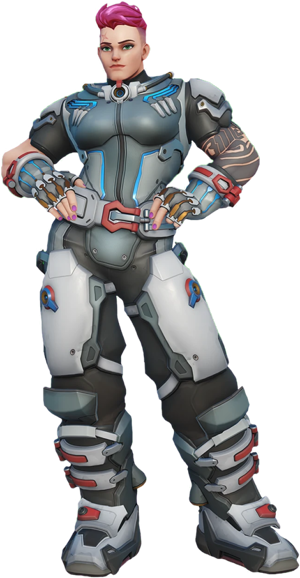 Aleksandra Zaryanova "Zarya" (Overwatch) - Fernanda Mammana AI cover generator